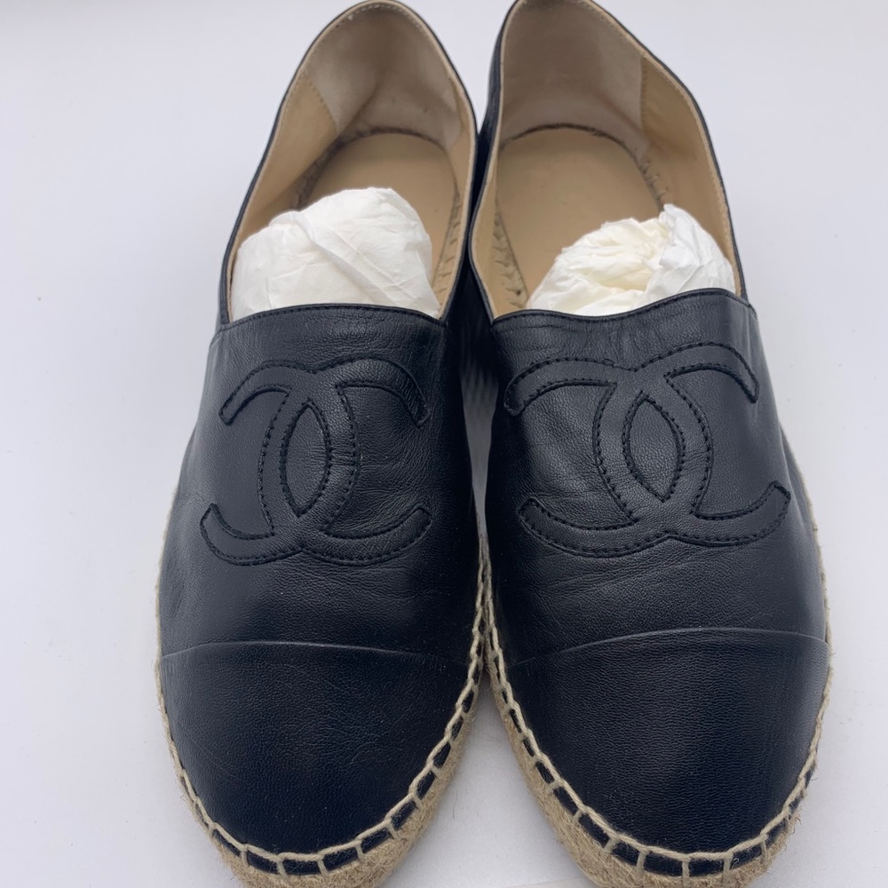 Chanel Lambskin Espadrilles